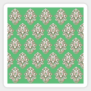 Block printed effect pattern Sticker